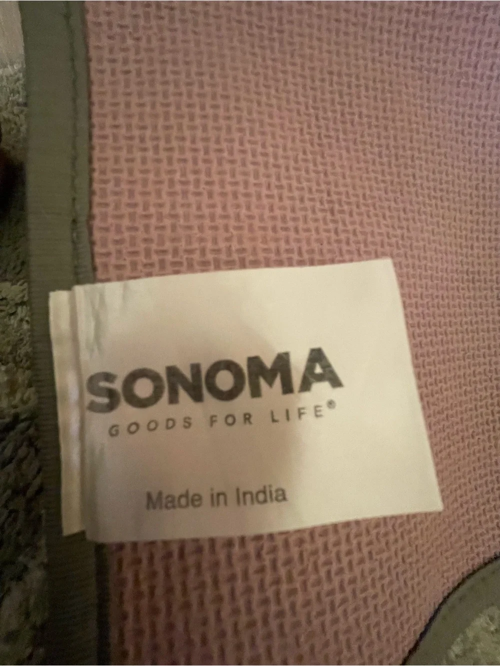 Sonoma: Gray and Green Geometric Rug Runner